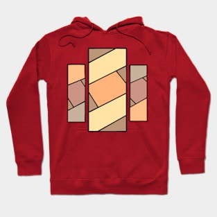 Satisfying colors with satisfying shapes and lines Hoodie